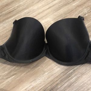 Freya 32G black deco molded cup bra